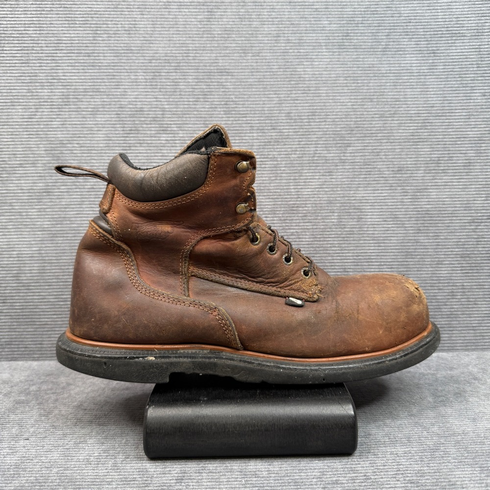 Red Wing 4215 Mens DynaForce 6-inch Waterproof Steel Toe Work Boots Brown 9.5 E2